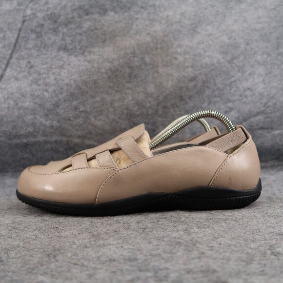 Softwalk Shoes Women 9 Loafer Ballet Flat Slip On Hampton Leather Comfort Casual - Picture 4 of 16